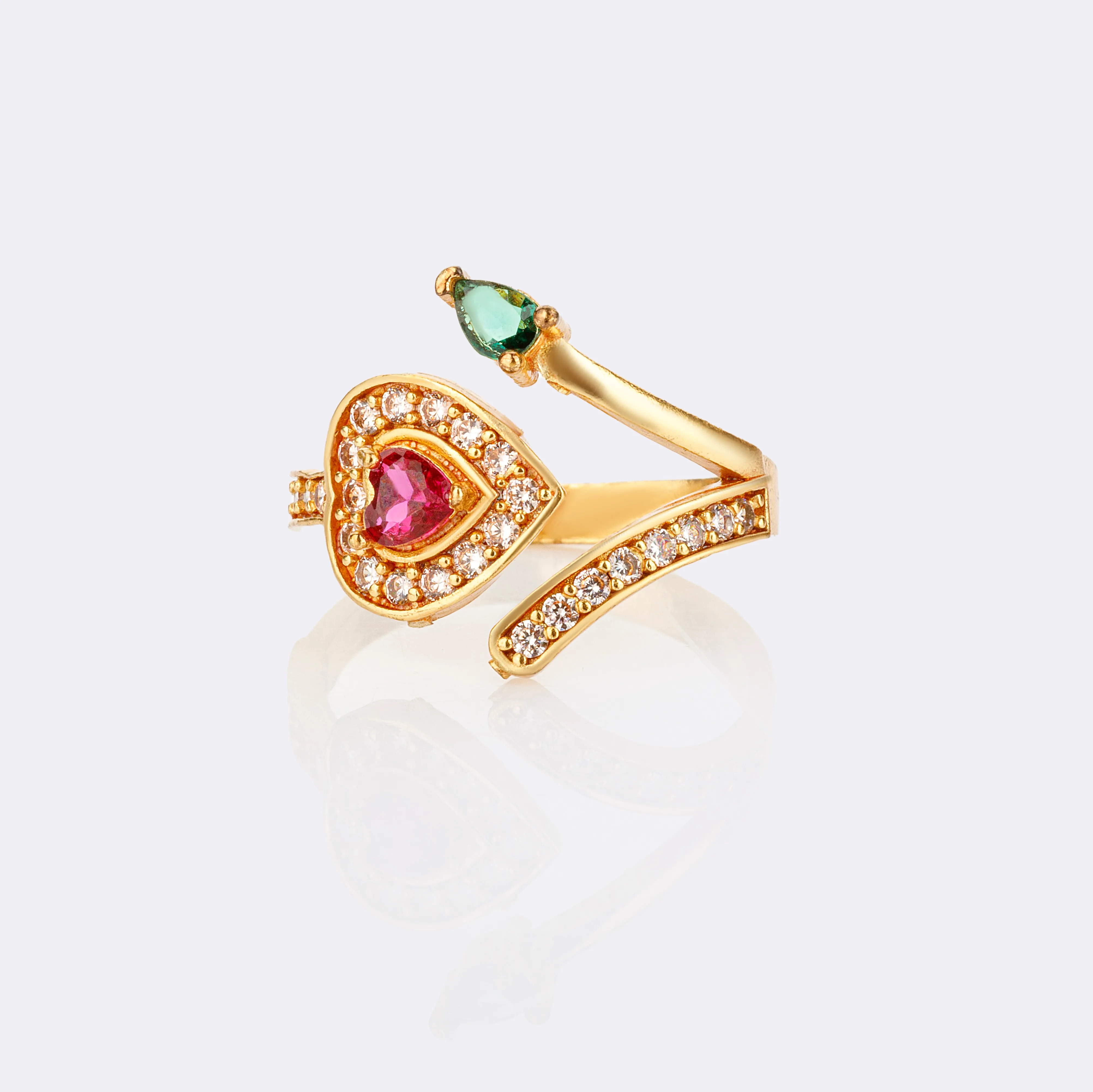 Modern Bezel Diamond Ring
