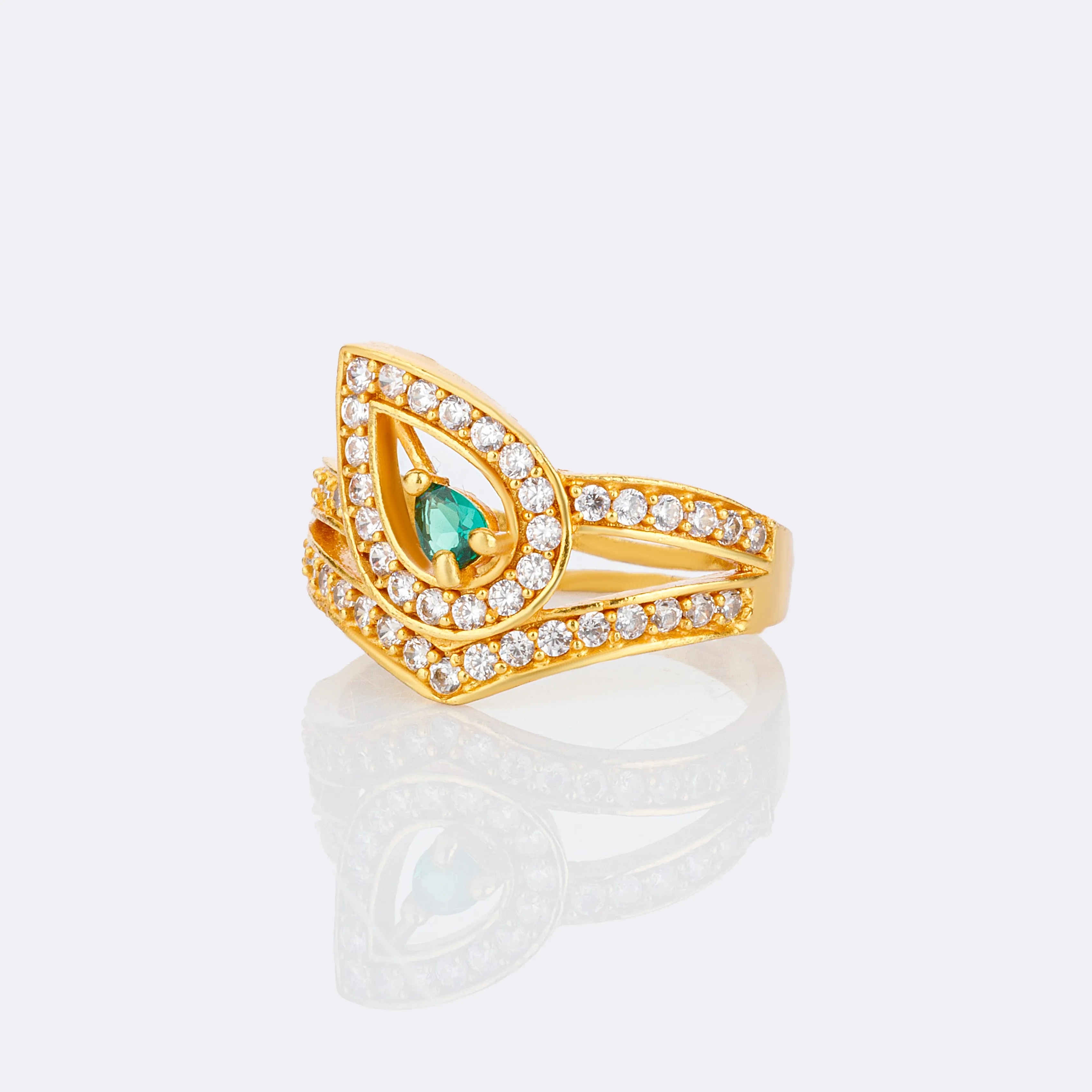 Infinity Great Ring (green)
